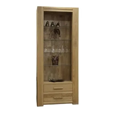 Massive Oak Tall Bookcase