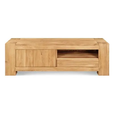 Clemence Richard Massive Oak Small TV Unit