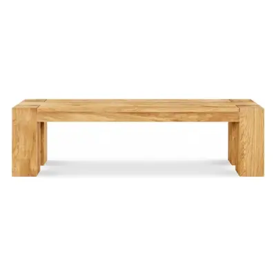 Clemence Richard Massive Oak 124cm Dining Bench