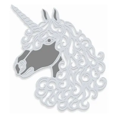 SD Unicorn Head Sweet Dixie Cutting Die