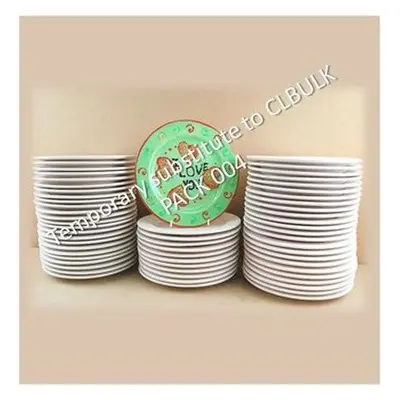 GMS Bulk Buy Plates 23cm RIMMED x60