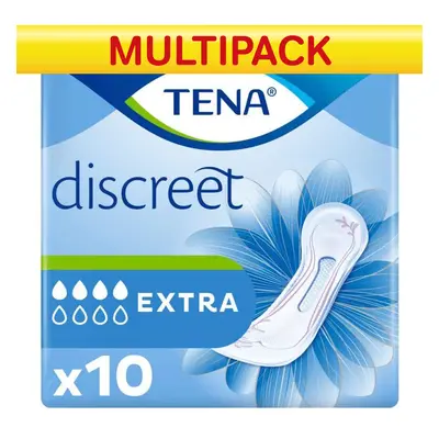 TENA Lady Discreet Extra Pads - Case Saver - 6 Packs of 10