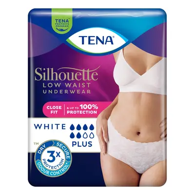 TENA Silhouette Lady Pants Normal Medium, White - Pack of 12