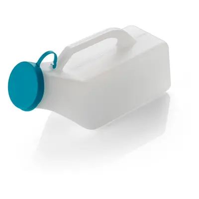 Male Portable Urinal with Cover - 1L Capacity - 1 Pack