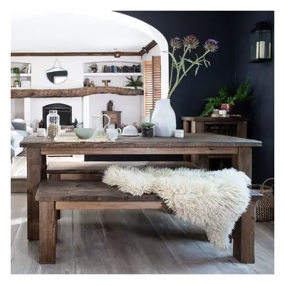 Coleridge Dining Table - Rustic Pine - 90cm | Funky Chunky Furniture - Funky Chunky Furniture