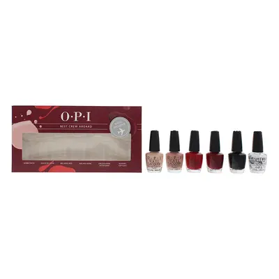 Opi Best Crew Abroad 6 Piece Nail Polish Gift Set