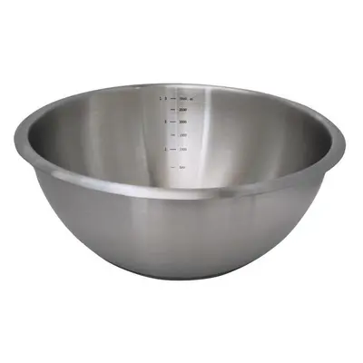 Stainless steel half-spherical basin De Buyer