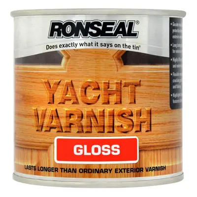 Ronseal - Yacht Varnish Gloss Clear 250ML