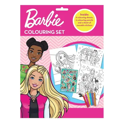 Barbie Colouring Set