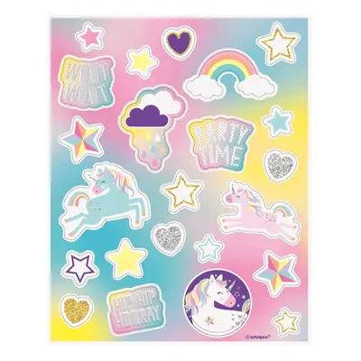 Unicorn Sticker Sheets 4pk