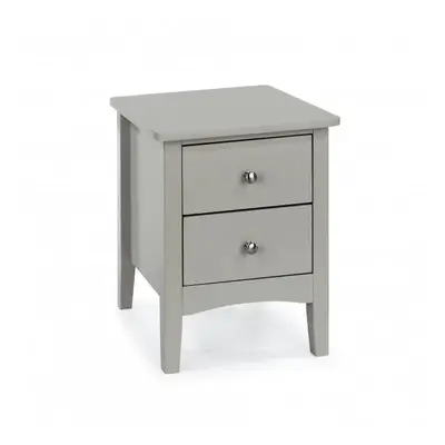 Core Como Light Grey 2 Petite Drawer Bedside Table