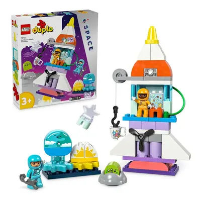 LEGO® DUPLO® 3in1 Space Shuttle Adventure Toy 10422