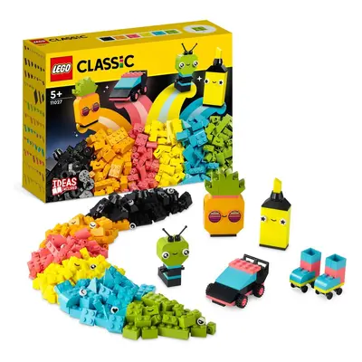 LEGO® 11027 Classic Creative Neon Fun Creative Brick Box Set