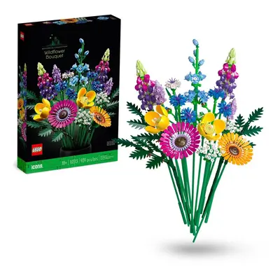 LEGO® 10313 Icons Wildflower Bouquet Flowers Set for Adults