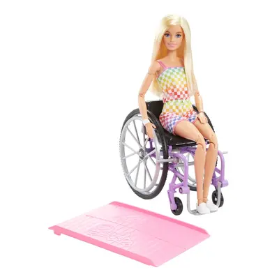 Barbie Doll #194 with Wheelchair and Ramp Blonde