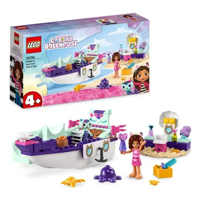 LEGO® 10786 Gabby's Dollhouse Gabby & Mercat's Ship & Spa Toy