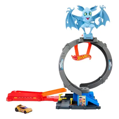 Hot Wheels City Bat Loop Attack Playset