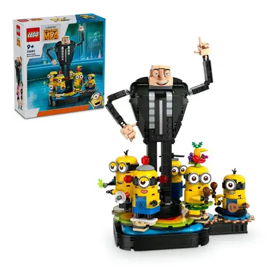 LEGO® Despicable Me 4 Brick-Built Gru and Minions Set 75582