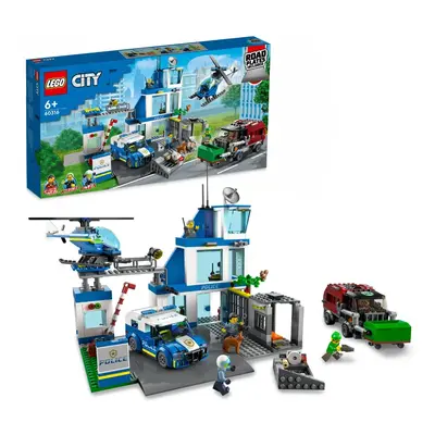 LEGO® City Police Station Truck Toy & Helicopter Set 60316