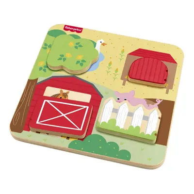 Fisher-Price® Wooden Farm Animals Board