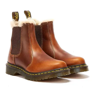 Dr. Martens Winterised 2976 Leonore Womens Brown Butterscotch Boots