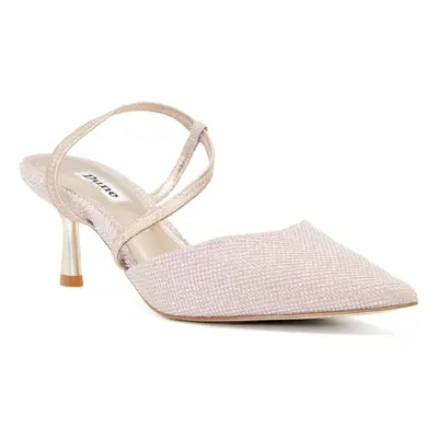 Dune Citrus Synthetic Women's Rose Gold Heels