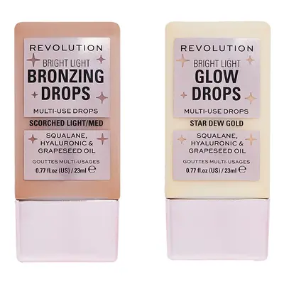 Makeup Revolution Bronze and Glow Drop Duo (Various Shades) - Bronze Scorched