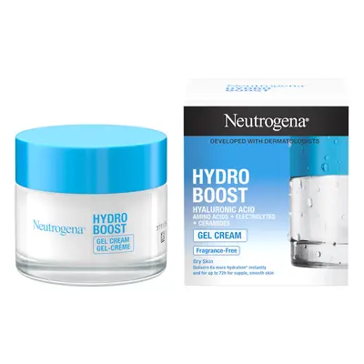 Neutrogena Hydro Boost Gel Cream Facial Moisturiser for Dry and Dehydrated Skin 50ml
