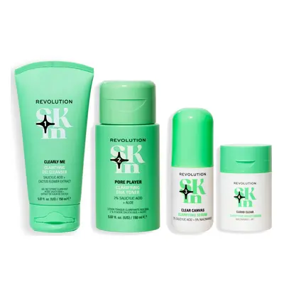 Revolution Skincare Clearly Clarify 4 Step Bundle