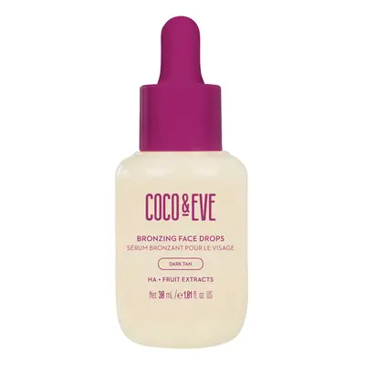 Coco & Eve Bronzing Face Drops (Dark Tan) 30ml