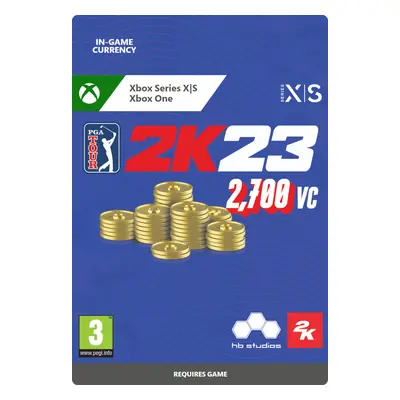 PGA Tour 2K23 - 2,700 VC Pack