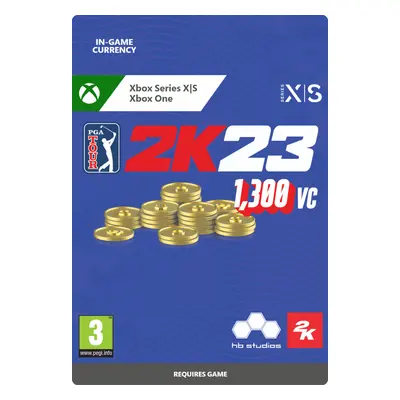 PGA Tour 2K23 - 1,300 VC Pack