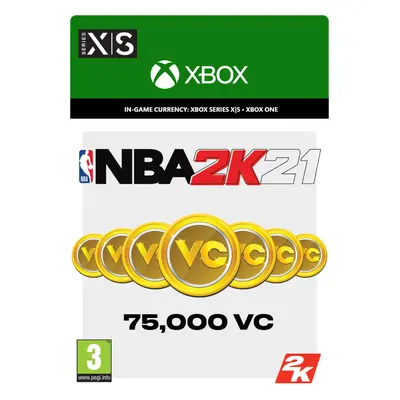 NBA 2K21: 75,000 VC Xbox Download