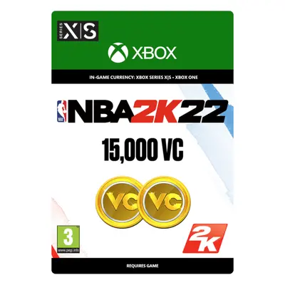 NBA 2K22: 15,000 VC