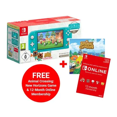 Nintendo Switch Lite Animal Crossing: New Horizons Timmy & Tommy Aloha Edition
