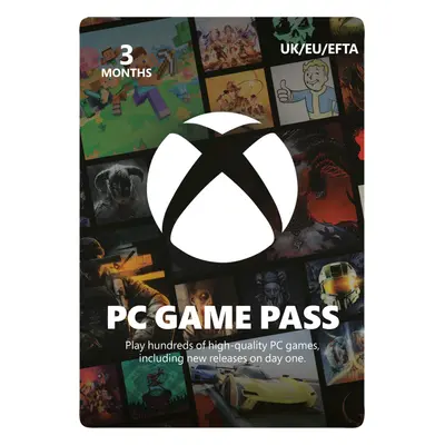 PC Game Pass - 3 Month Subscription