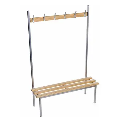 Evolve Solo Cloakroom Bench 1.0m wide Single Sided with NO Top Shelf