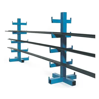 Double Sided Freestanding Heavy Duty Bar Racks with 8 Arms + 2x Base