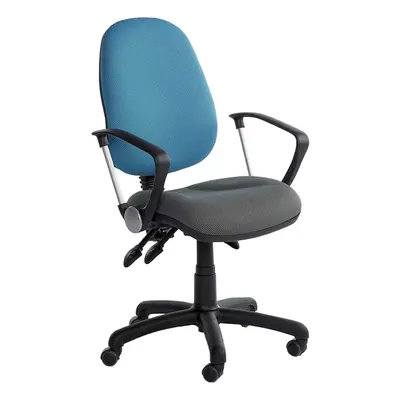 Adjustable Operator Chairs with fixed feet & adjustable footring - height adjustment 620 to 880m