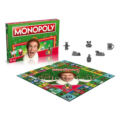 Elf Monopoly Christmas Theme Board Game