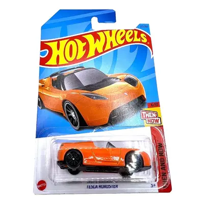 Hot Wheels Die-Cast Vehicle Then & Now Tesla Roadster