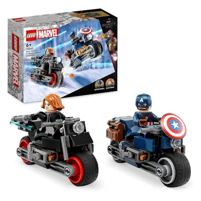 LEGO 76260 Marvel Avengers Black Widow & Captain Americas Motorcycles