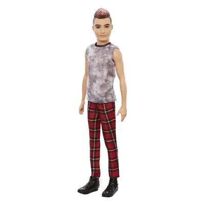 Barbie Fashionista Doll Zip Case Ken Punk Rock Rocker Doll