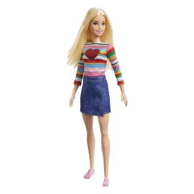 Barbie It Takes Two Barbie Malibu Roberts Doll Blonde With Rainbow Shirt