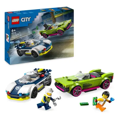 LEGO City 60415 Police Car and Muscle Car Chase