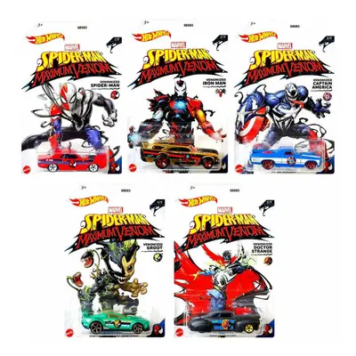 Hot Wheels Spiderman Maximum Venom Set | Maqio Toys