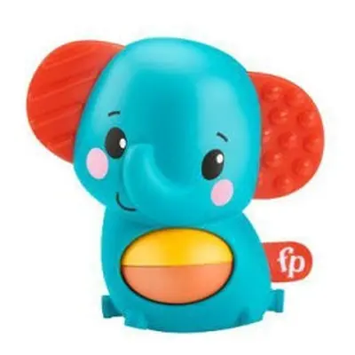 Fisher-Price Blue Elephant Rattle Buddy Basics