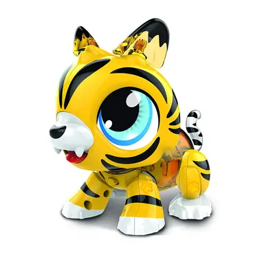 Build a Bot Sound Activated Tiger Robot Pet Toy