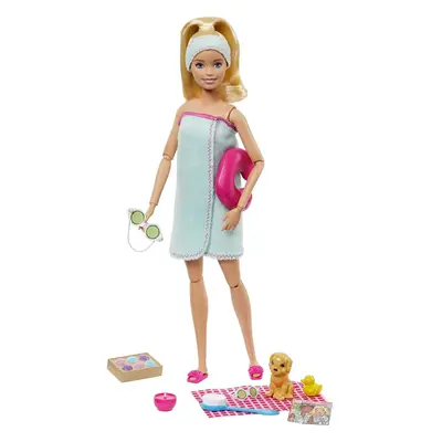 Barbie Spa Doll and Accessories & Pet Puppy