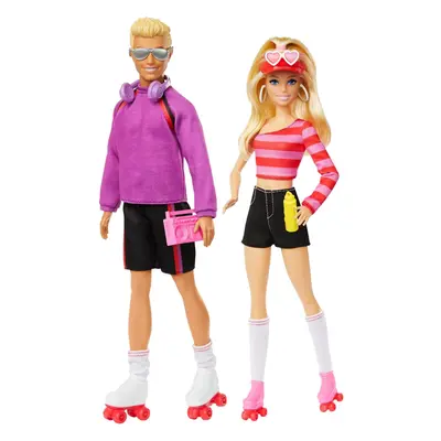 Barbie Fashionistas 65th Anniversary Barbie and Ken and Ken Roller Skating Dolls